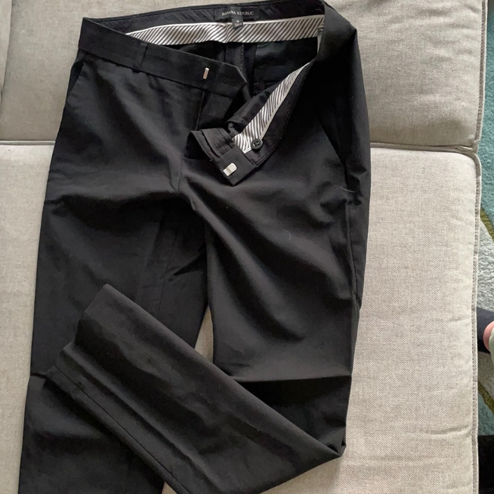 Black banana republic wool ankle